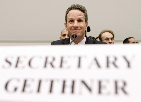 US GDP encouraging: Geithner
