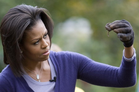 Michelle Obama attends Fall Harvest