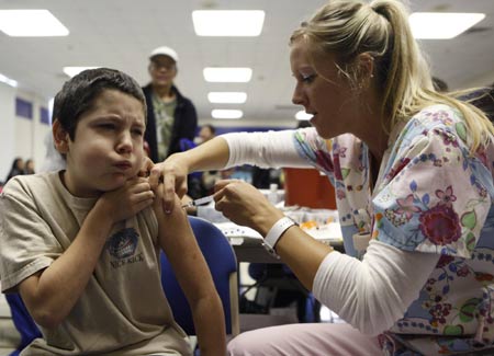 People to fear flu jab 'adverse events'