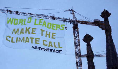 Greenpeace urges to save the climate