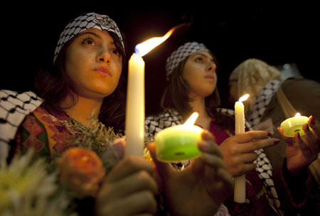 Palestinians mark anniversary of Arafat death