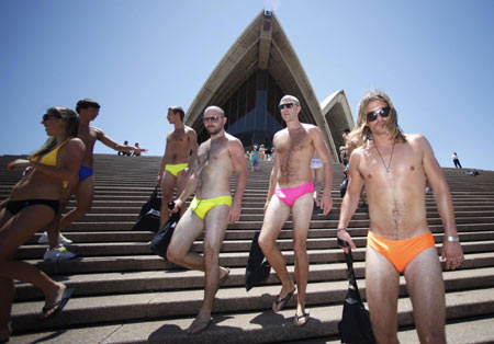 Swimwear parade set to break Guinness Record in Sydney