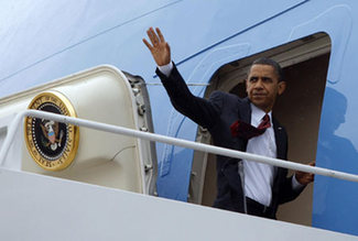 Obama sets off for Asia