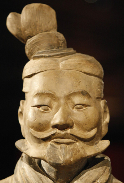 Terracotta warriors on display in US