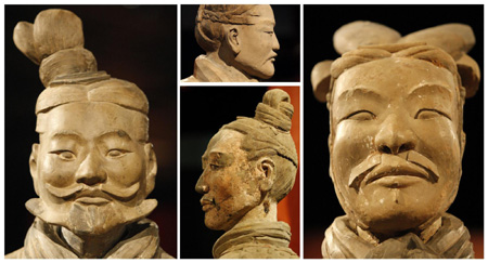 Terracotta warriors on display in US