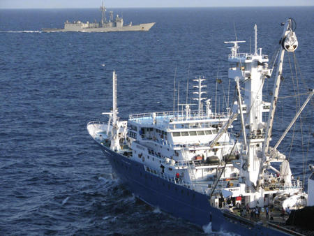 Somali pirates freed Spainish boat