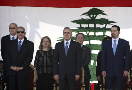 Lebanon's independence day military parade