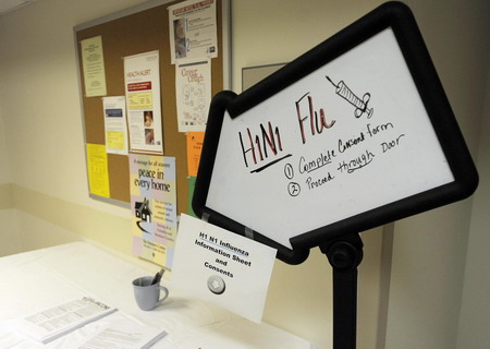 H1N1 flu has killed 10,000 Americans since April