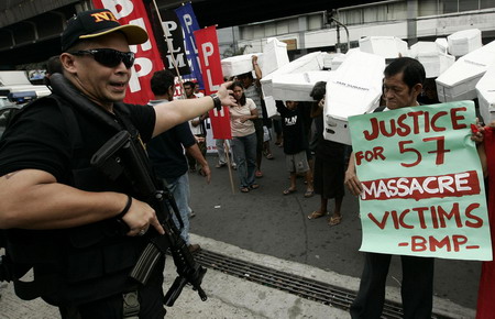 Officials seek release of 57 Philippine hostages