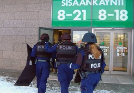 Gunman kills five then himself in Finland mall