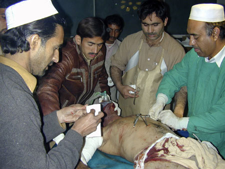 Police: Suicide bombing kills 75 in NW Pakistan