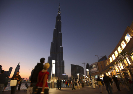 Dubai to open world's highest tower today