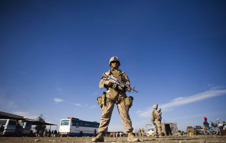 UK reporter, US Marine killed in Afghan blast