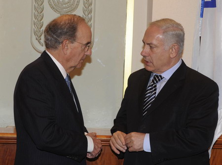 US peace envoy meeting with Israeli PM