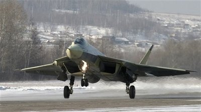 Russia's new fighter makes debut flight