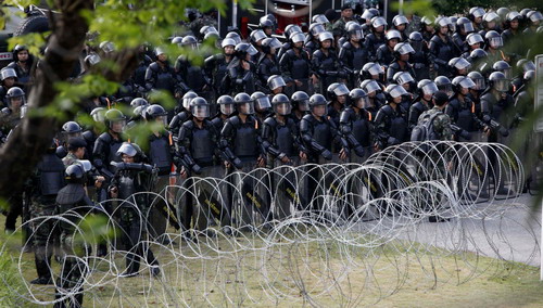 Supporters of former Thai PM held protest in C.Bangkok