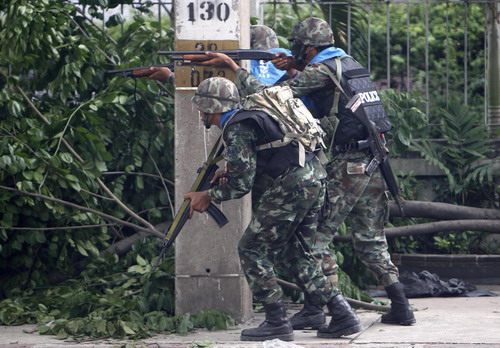 One Thai soldier dies, 16 people injured in clashes