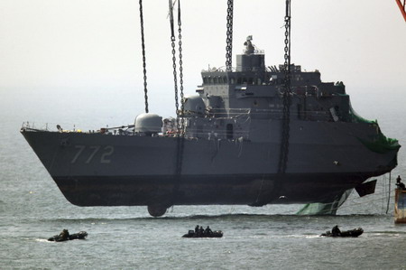 Seoul formally blames DPRK for ship sinking