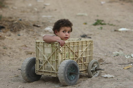 Anxious Gazans trying to leave blockaded Strip