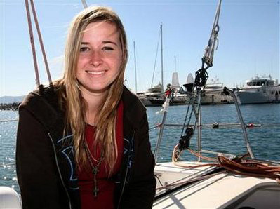 Stricken teenage US sailor rescued