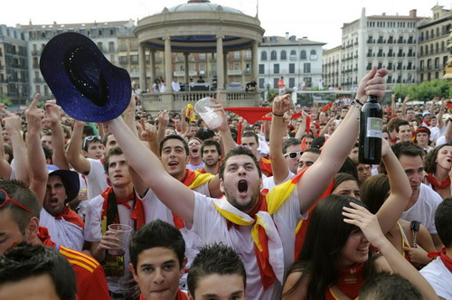 Spain beats Germany 1-0 to reach World Cup final