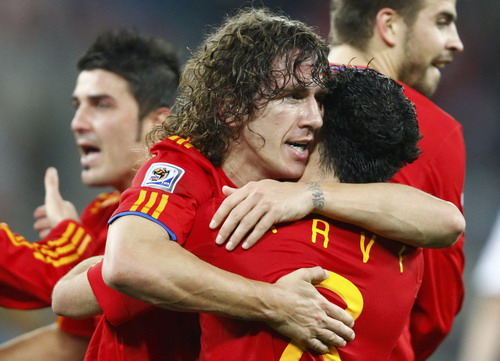 Spain beats Germany 1-0 to reach World Cup final