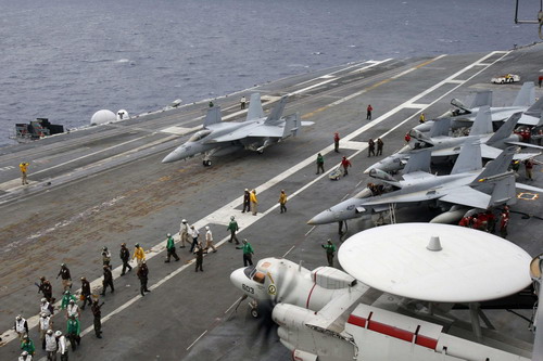 US: Aircraft carrier to join Yellow Sea drill