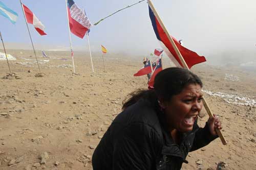 A way out, at last, for Chile's 33 trapped miners