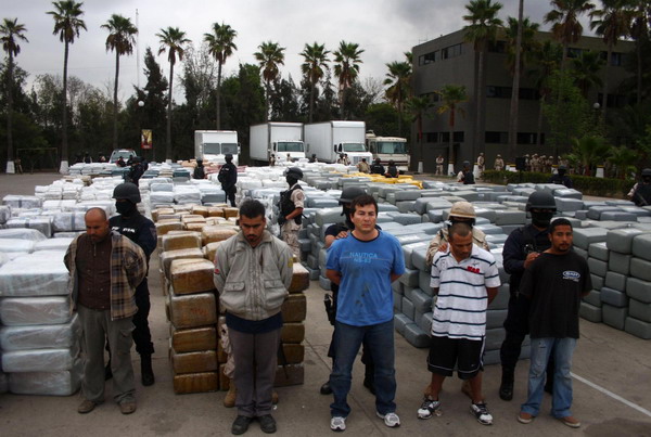 Mexico makes record 105-tonne marijuana haul