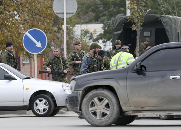 3 gunmen attack Chechen parliament: investigators