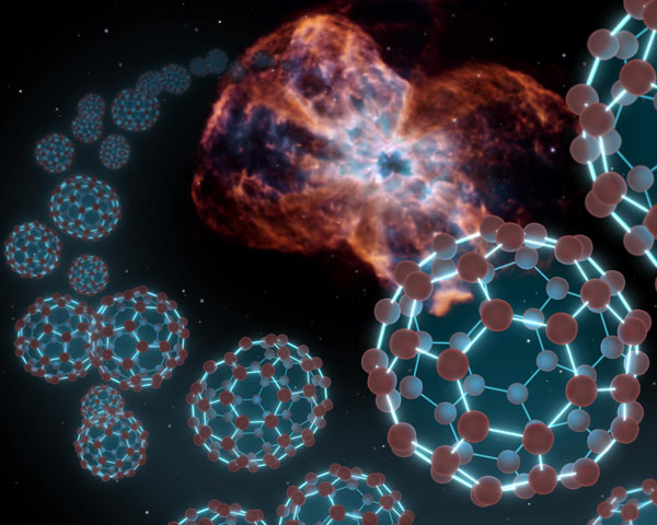 US astronomers discover buckyballs in space