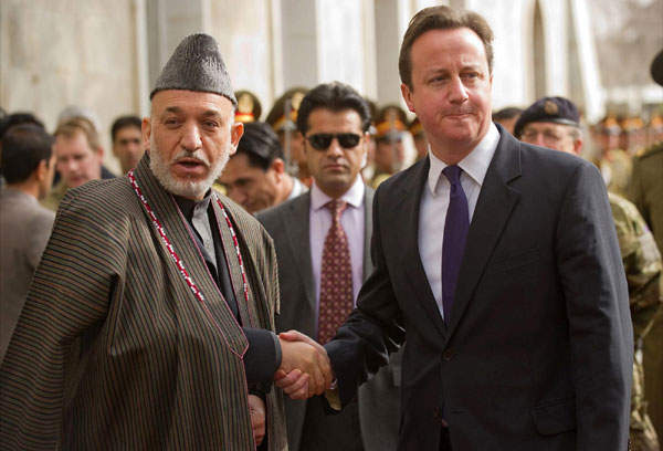 British PM eyes 2011 Afghan pullback