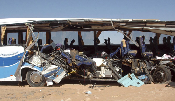 8 Americans killed in a bus crash in Egypt
