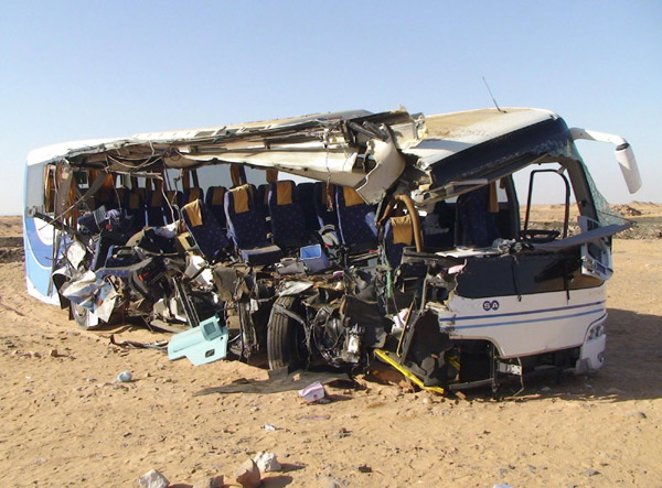 8 Americans killed in a bus crash in Egypt