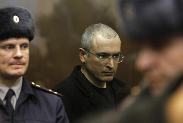 Russian tycoon Khodorkovsky gets 14-year sentence