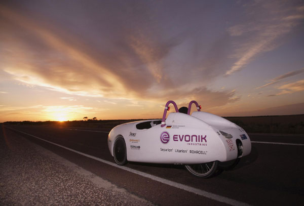 Wind-powered car succeeds in hard voyage