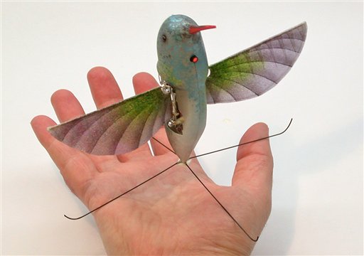 Tiny spy planes could mimic birds, insects