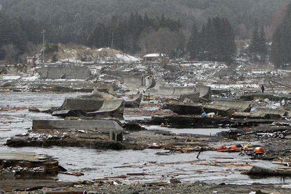 Relationship between earthquakes, tsunamis