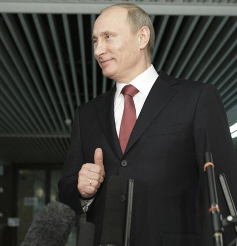 Putin may run against Medvedev in 2012