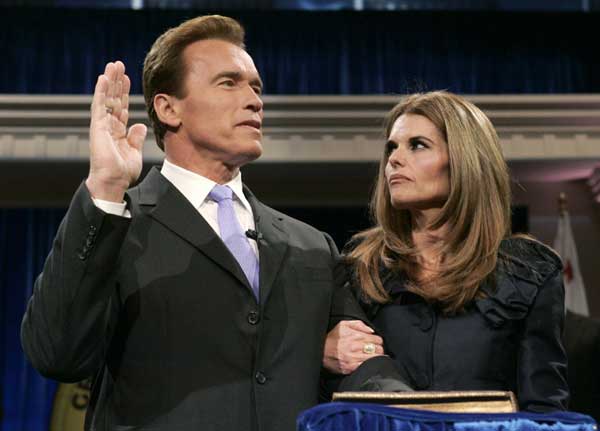 Arnold Schwarzenegger, wife Maria Shriver separate