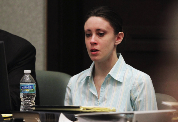 Casey Anthony cries as trial starts in Florida