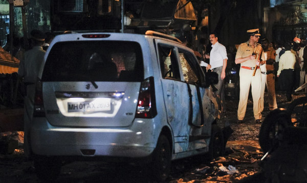 India confirms 17 dead from serial blasts