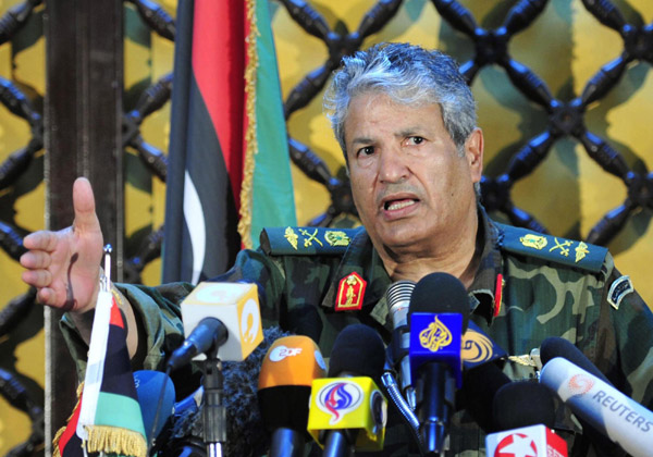Libya rebel forces' chief of staff dead