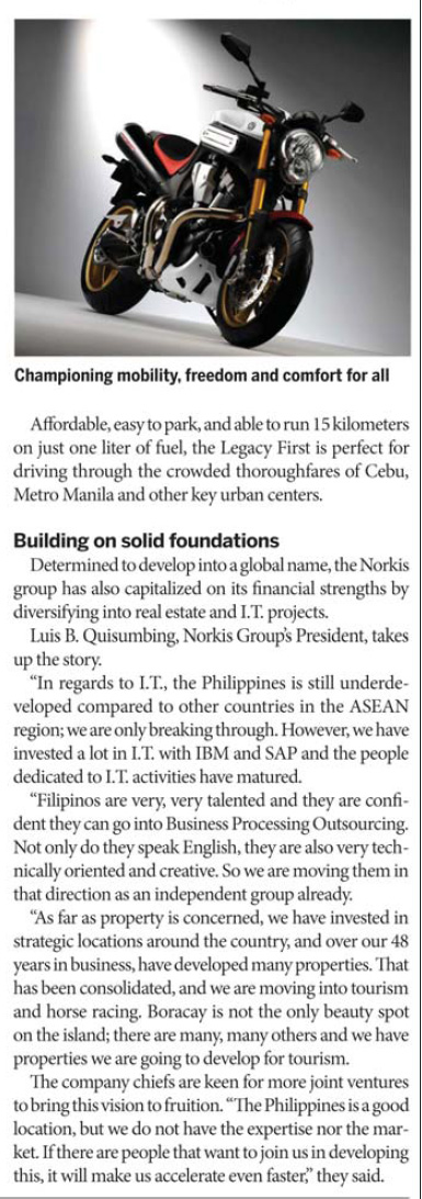 Norkis accelerates growth in the Philippines