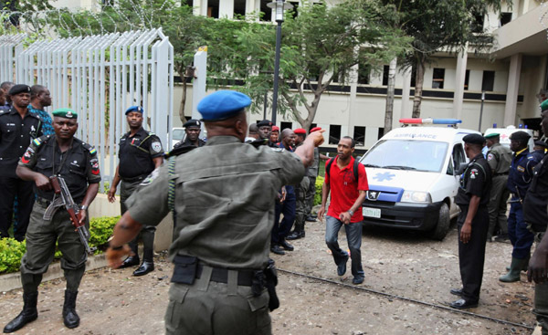 Explosion hits UN building in Nigeria's capital