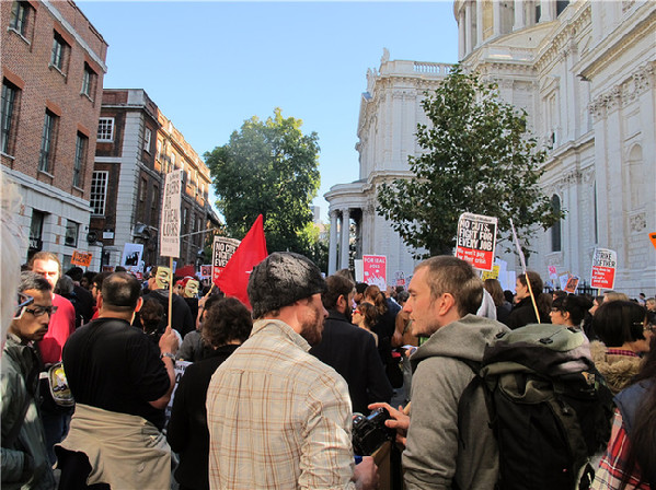 Occupy London Stock Exchange takes it to financial district