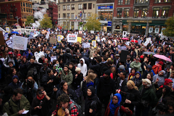 Occupy protesters join Action day in Chicago