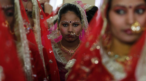 Mass marriage ceremony in India