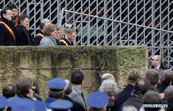 Belgians mourn for victims of Liege attack