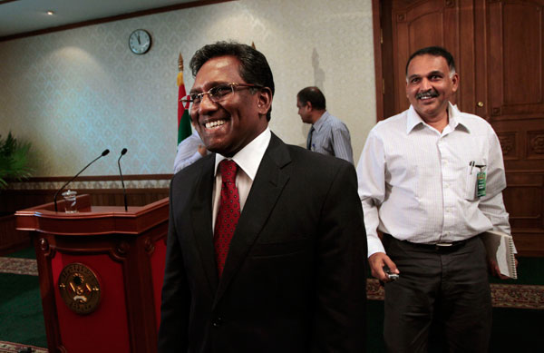 Maldives president calls for unity govt